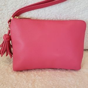Talbots Wristlet Genuine Leather NWT